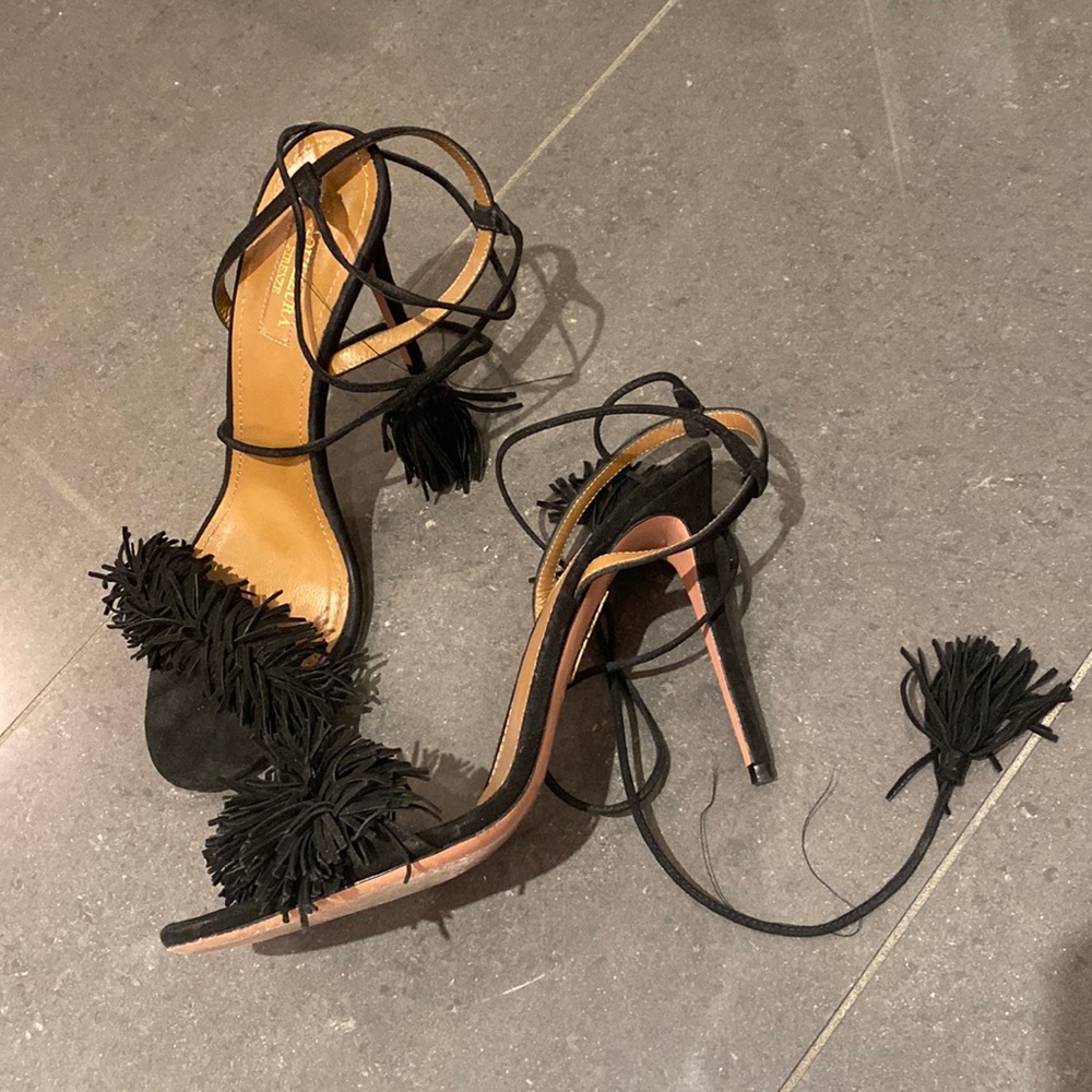 Authentic Aquazzura wild thing size 38